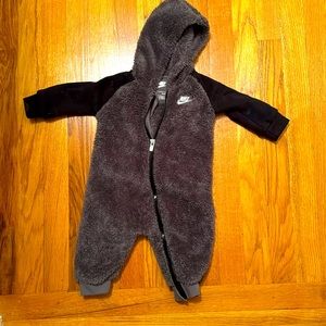Nike baby one piece zip up!  Adorable and so warm. 6 months